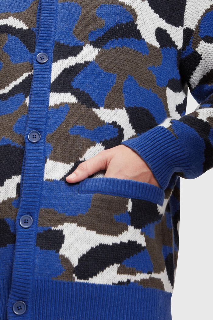 Camouflage-Cardigan