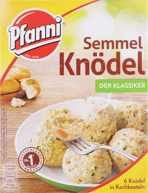 Pfanni Semmel Knödel der Klassiker