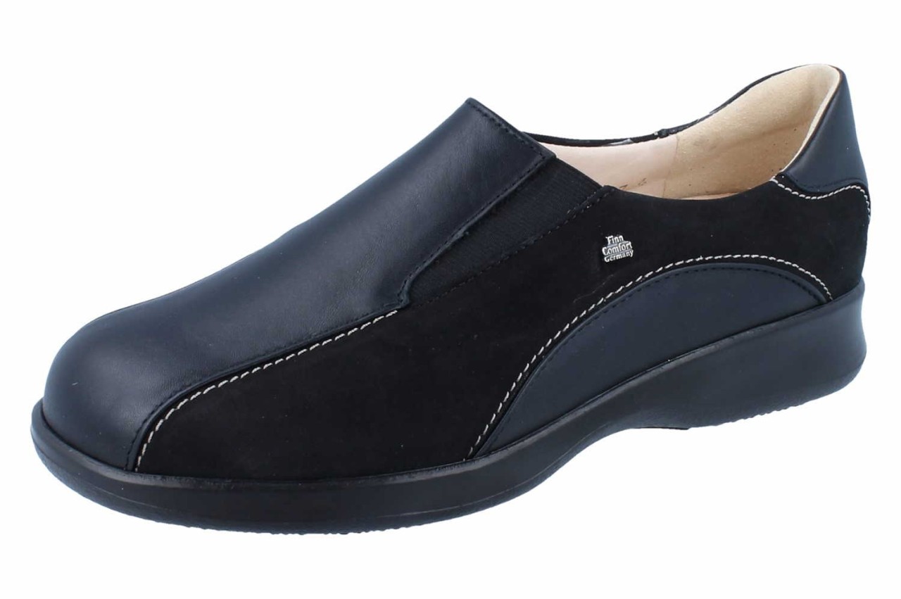 FINN COMFORT Komfort Slipper schwarz