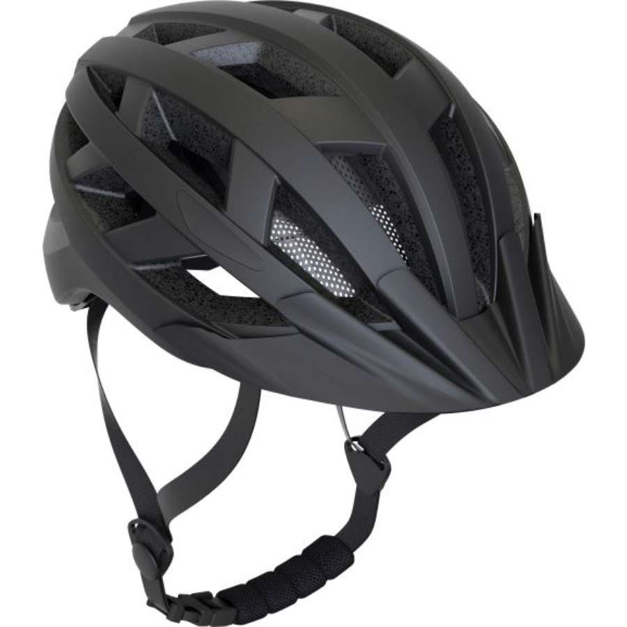 Fahrradhelm, Größe M, mit LED-Rücklicht, 1 Stück - ATU