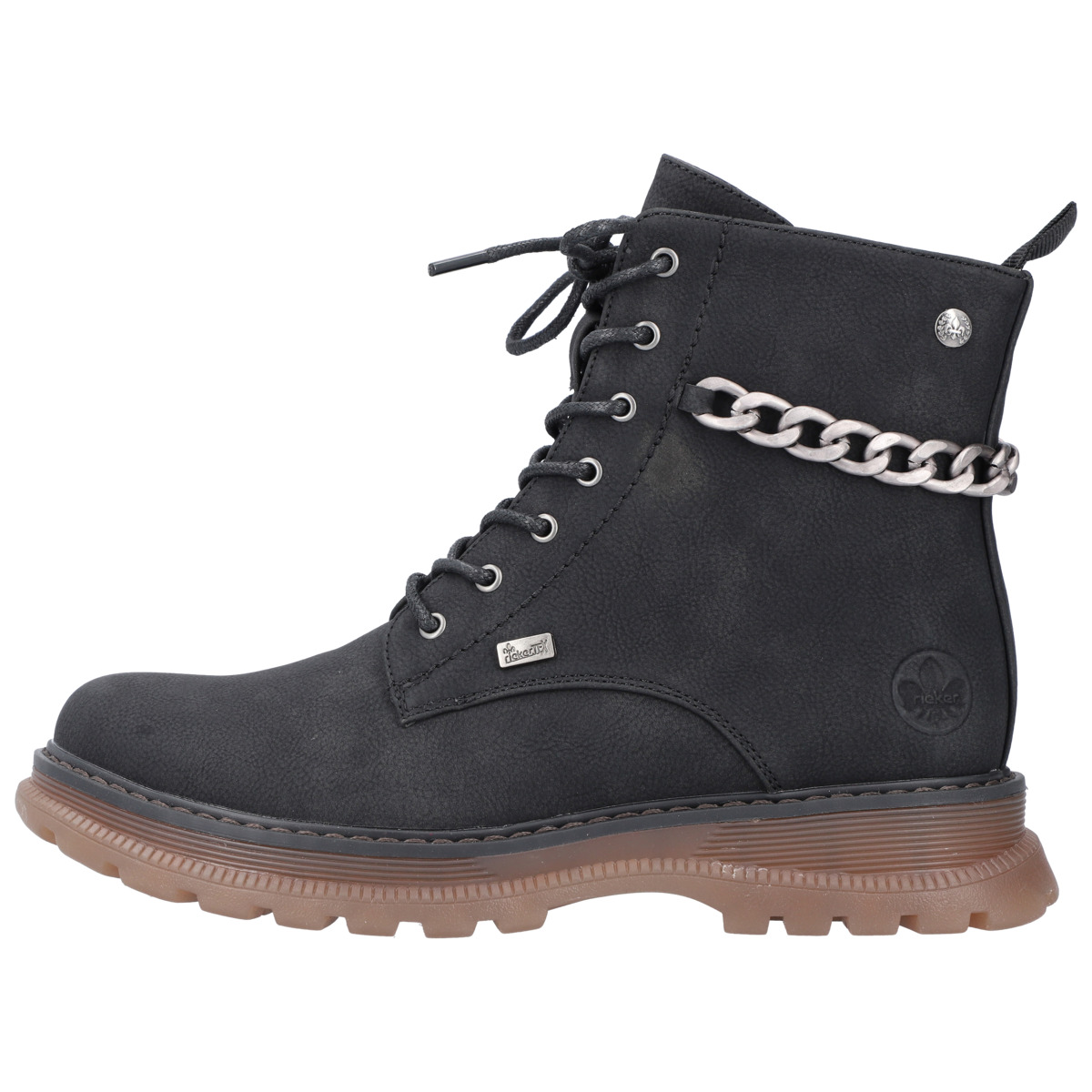 Rieker 92820 Schnürboots schwarz
