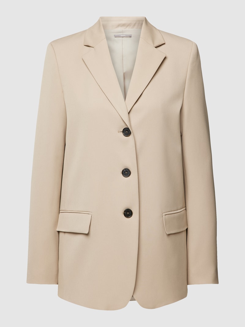 Blazer mit Pattentaschen in schlamm