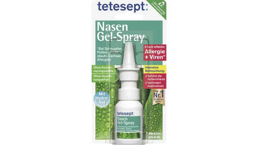 tetesept Nasen Gel-Spray 20 ml