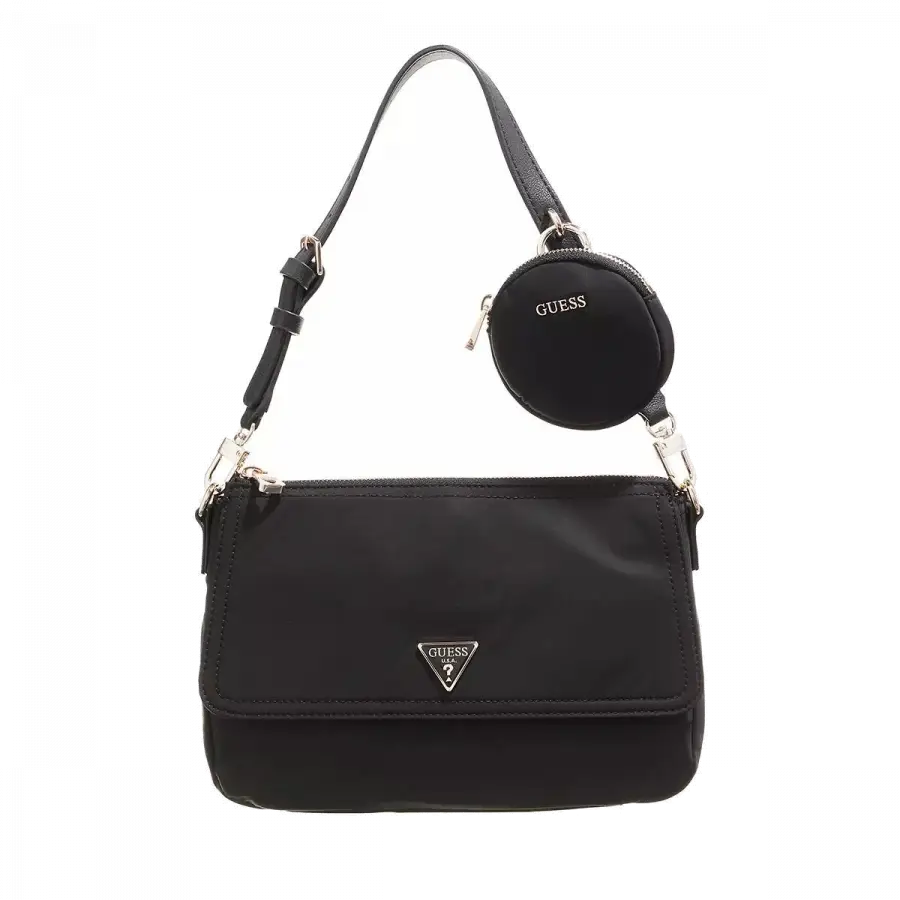 Guess - Guess Handle Bags Textil Black - schwarz