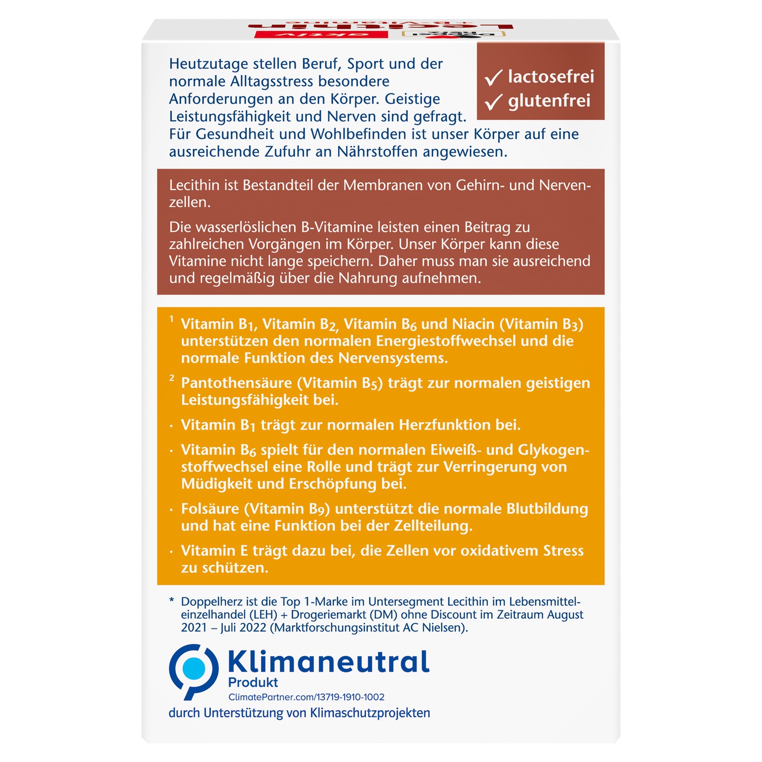Lecithin+B-Vitamine Kapseln