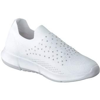 Barbarella Slip On Sneaker in weiß