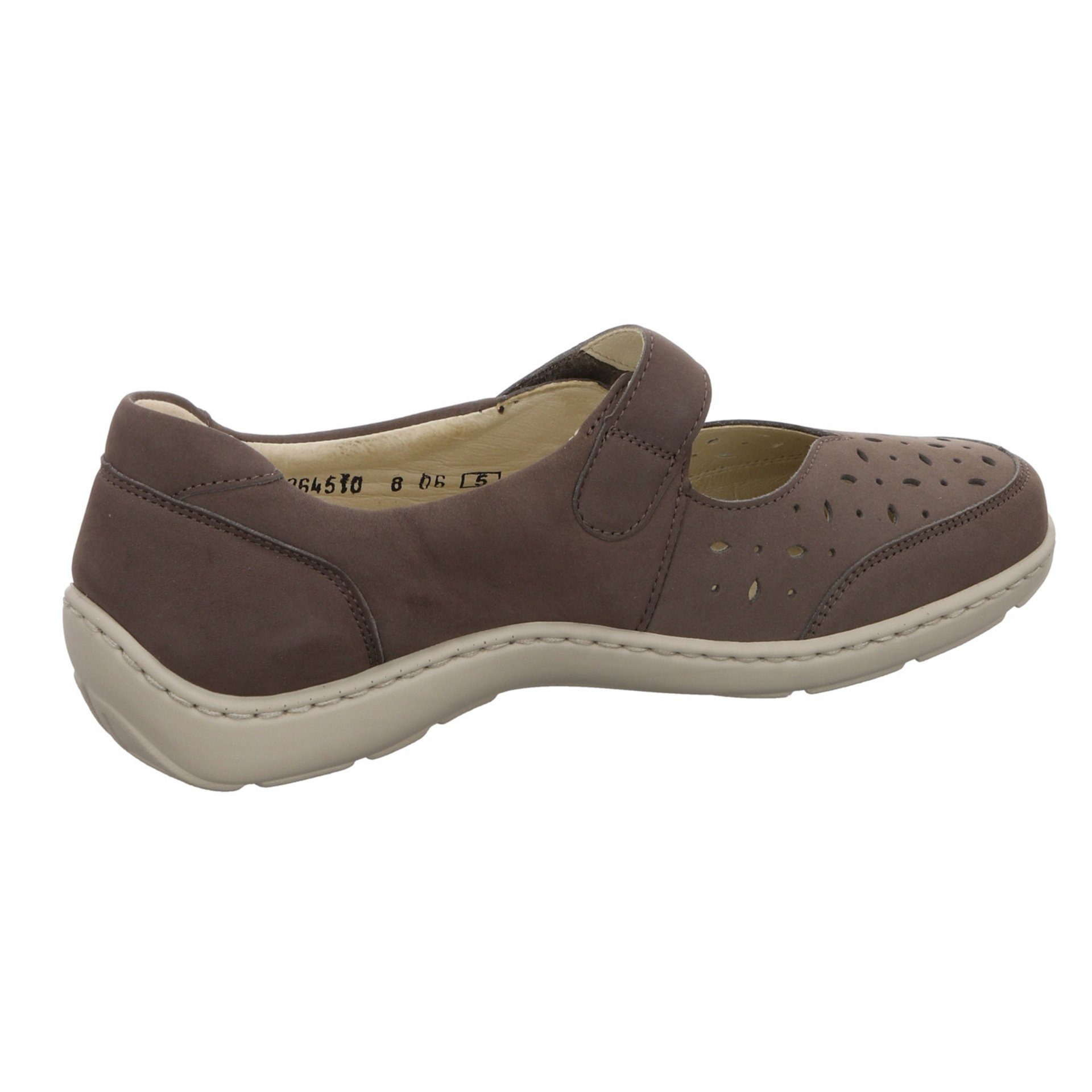 Waldläufer Ballerinas Schuhe Henni Ballerina Flats Bequem Ballerina Glattleder