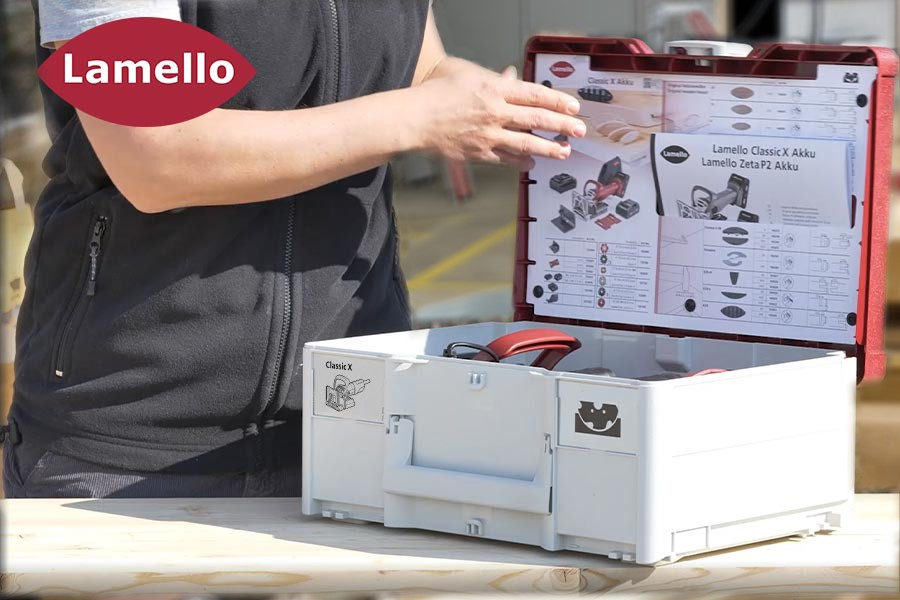Set Lamello 101403DESD Zeta P2 cu șuruburi Diamant în sistem Tanos