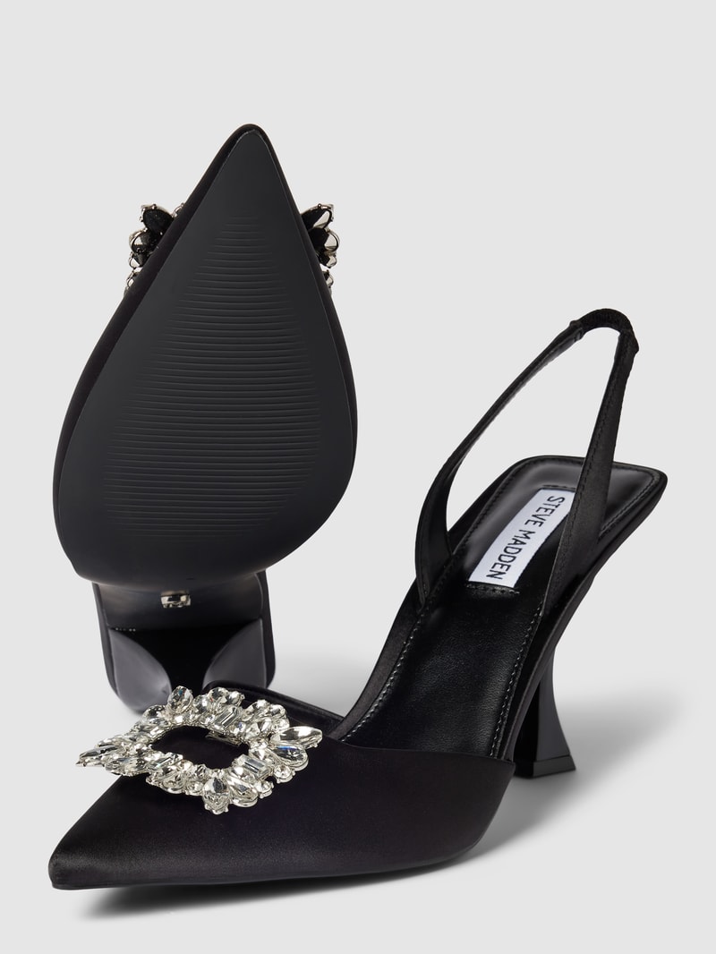 Pumps mit Ziersteinbesatz Modell 'NEALA' in black