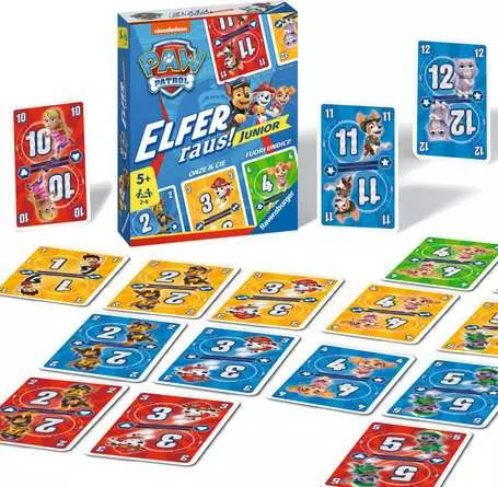 Paw Patrol Elfer raus! Junior - Kartenspiel ab 5 Jahren