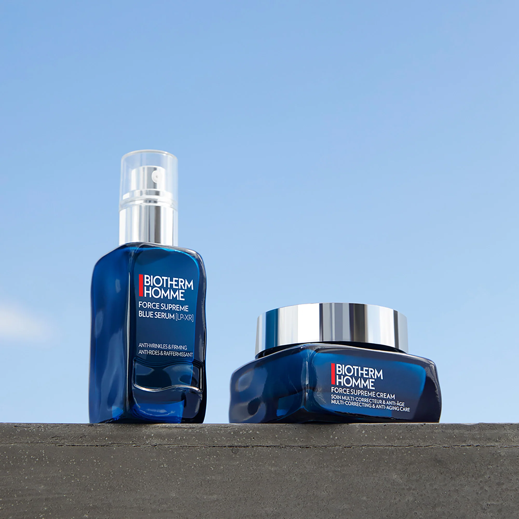 Biotherm Homme Force Supreme Blue Serum - Sérum facial antiarrugas