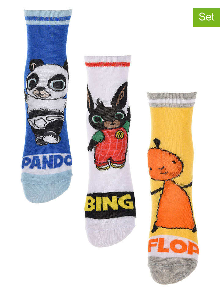 Bing 3er-Set: Socken 