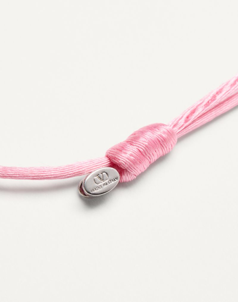 Pulseira de algodão exclusiva Valentino VLogo