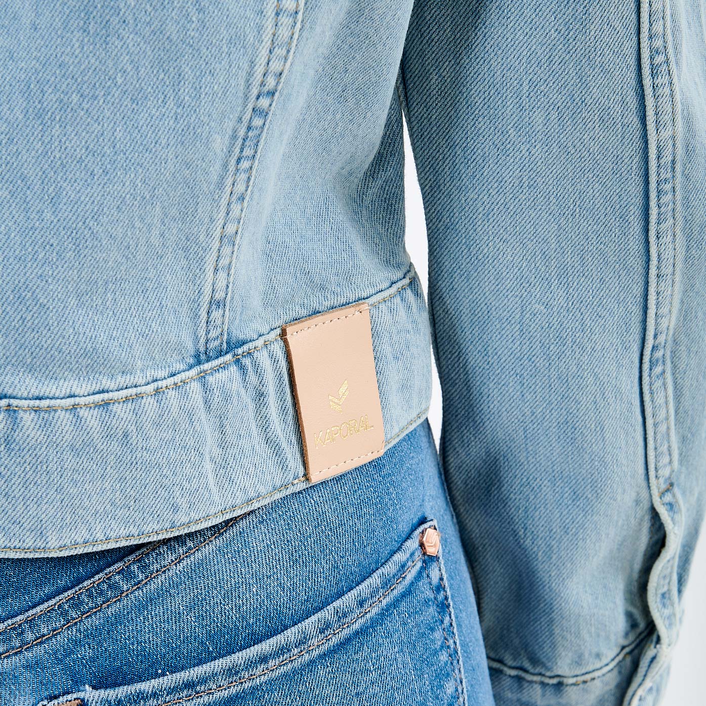 BABET  Veste en jean Femme en 100% coton