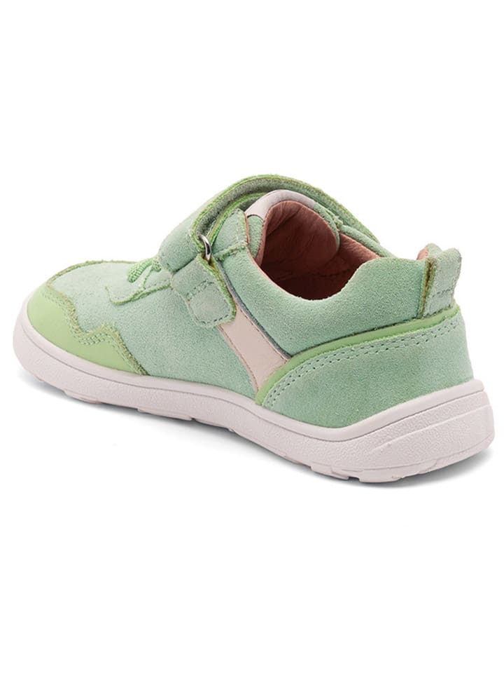 bisgaard Leder-Sneakers in Grün günstig kaufen
