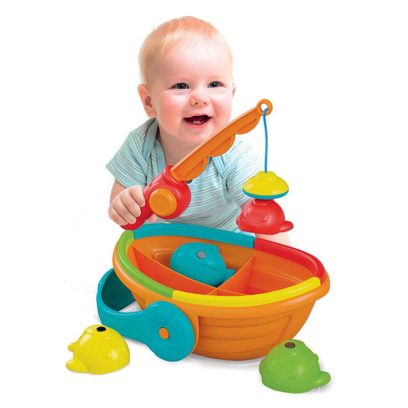 Jeu de bain bateau pêche magnétique Clementoni