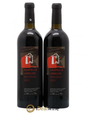 Madiran Chapelle Lenclos 2001 - Lot de 2 Bouteilles