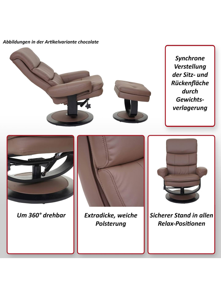 MCW Relaxsessel C16 mit Staufach, Stoff/Textil hellgrau günstig kaufen onesize