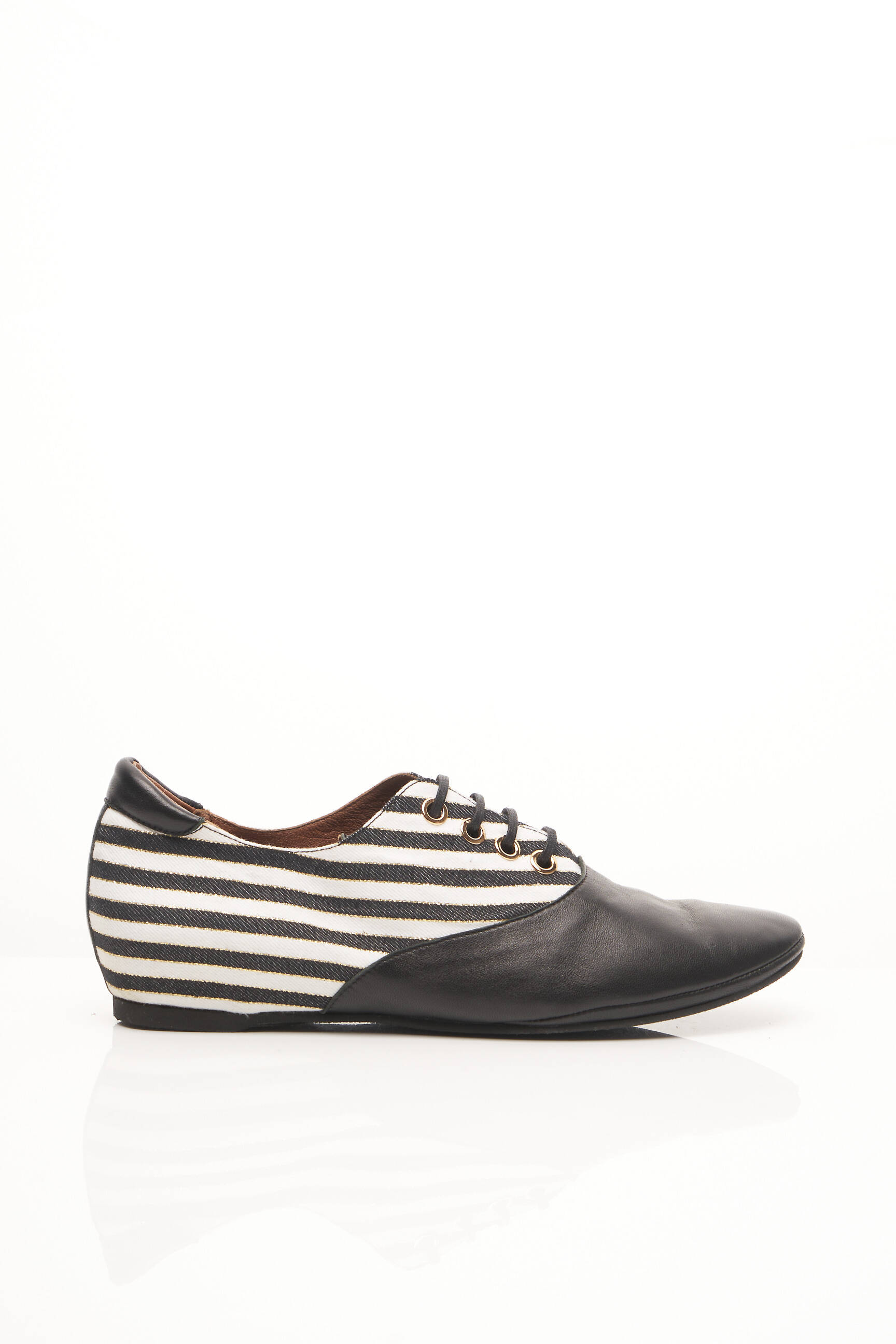 Yves Desfarge Derby Femme couleur noir