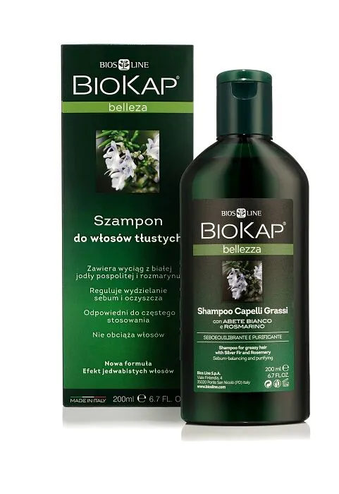 Biokap Bellezza šampon za masnu kosu