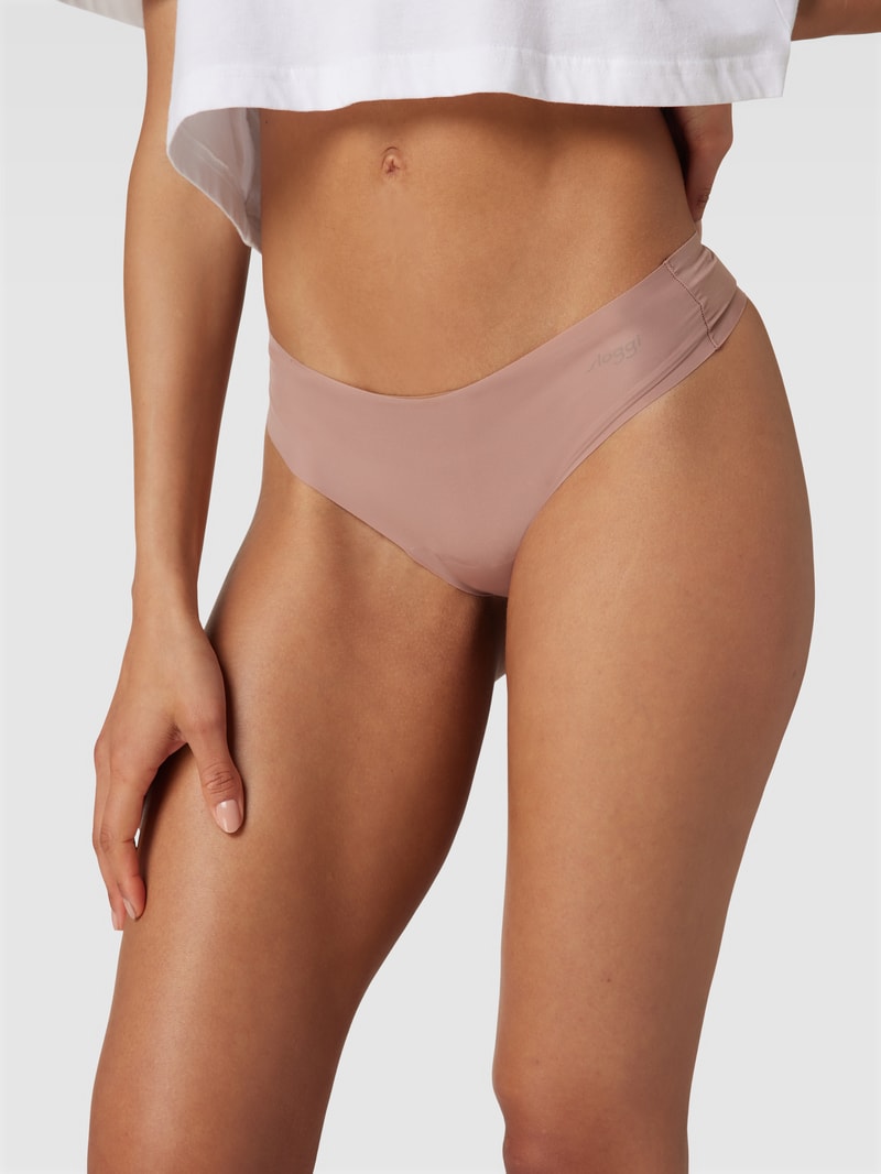 Slip im unifarbenen Design Modell 'ZERO MICROFIBRE 2.0' in hellbraun