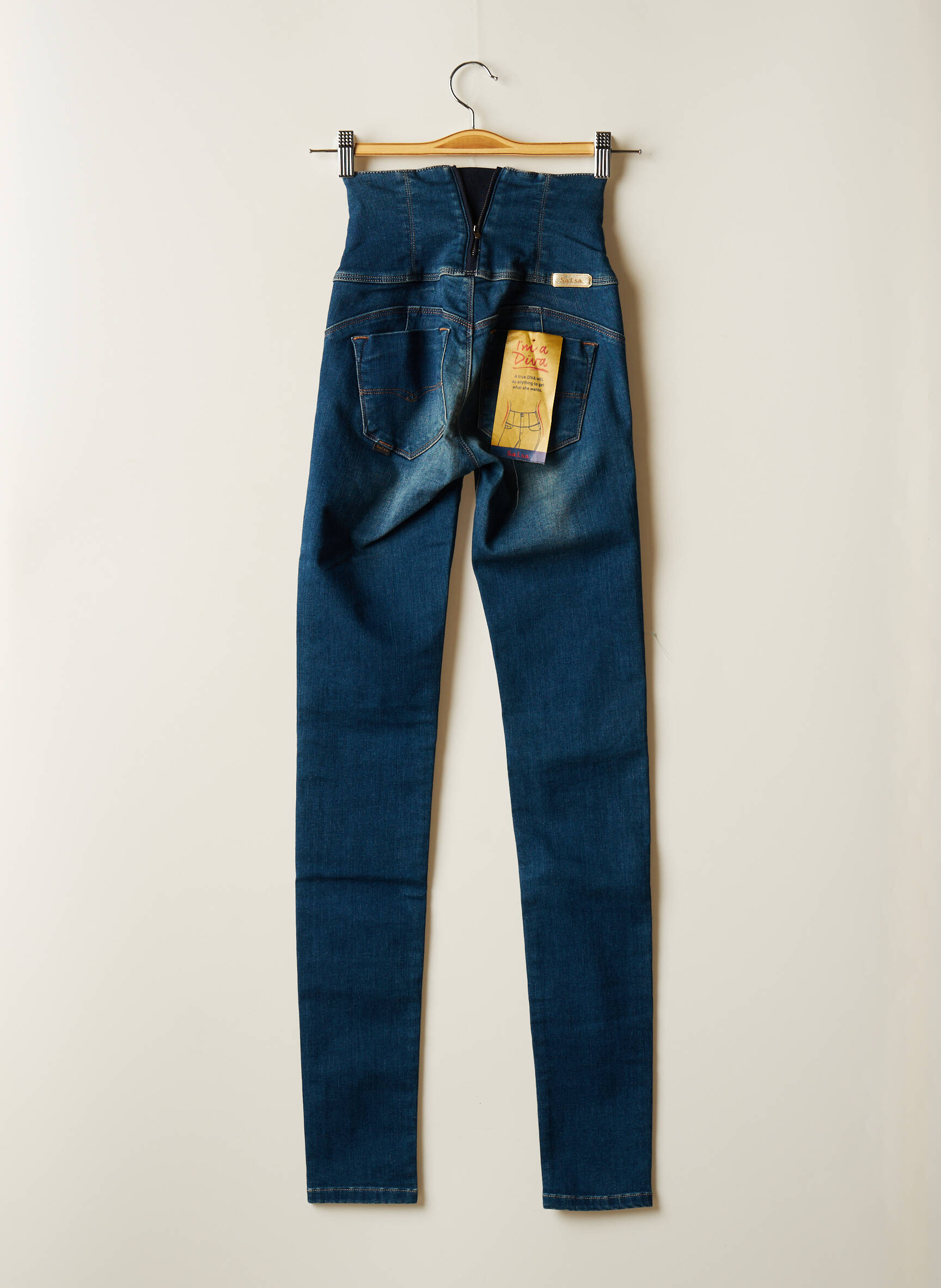 Salsa Jeans Skinny Femme couleur bleu