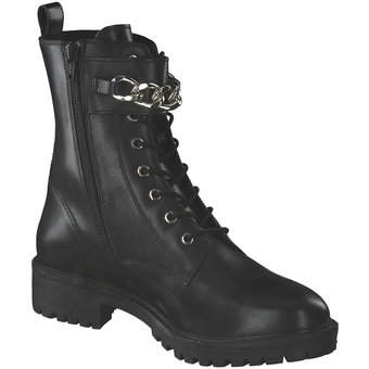 Geox D Hoara Schnürstiefelette in schwarz