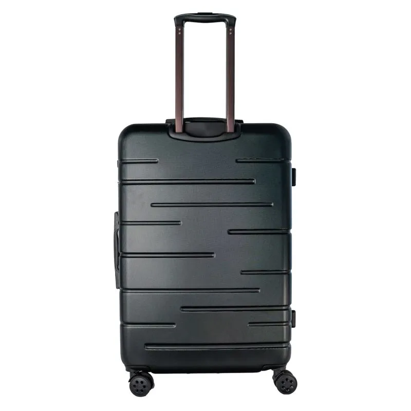 PSNGR Stripes Trolley L (76 cm) Erweiterbar - Black