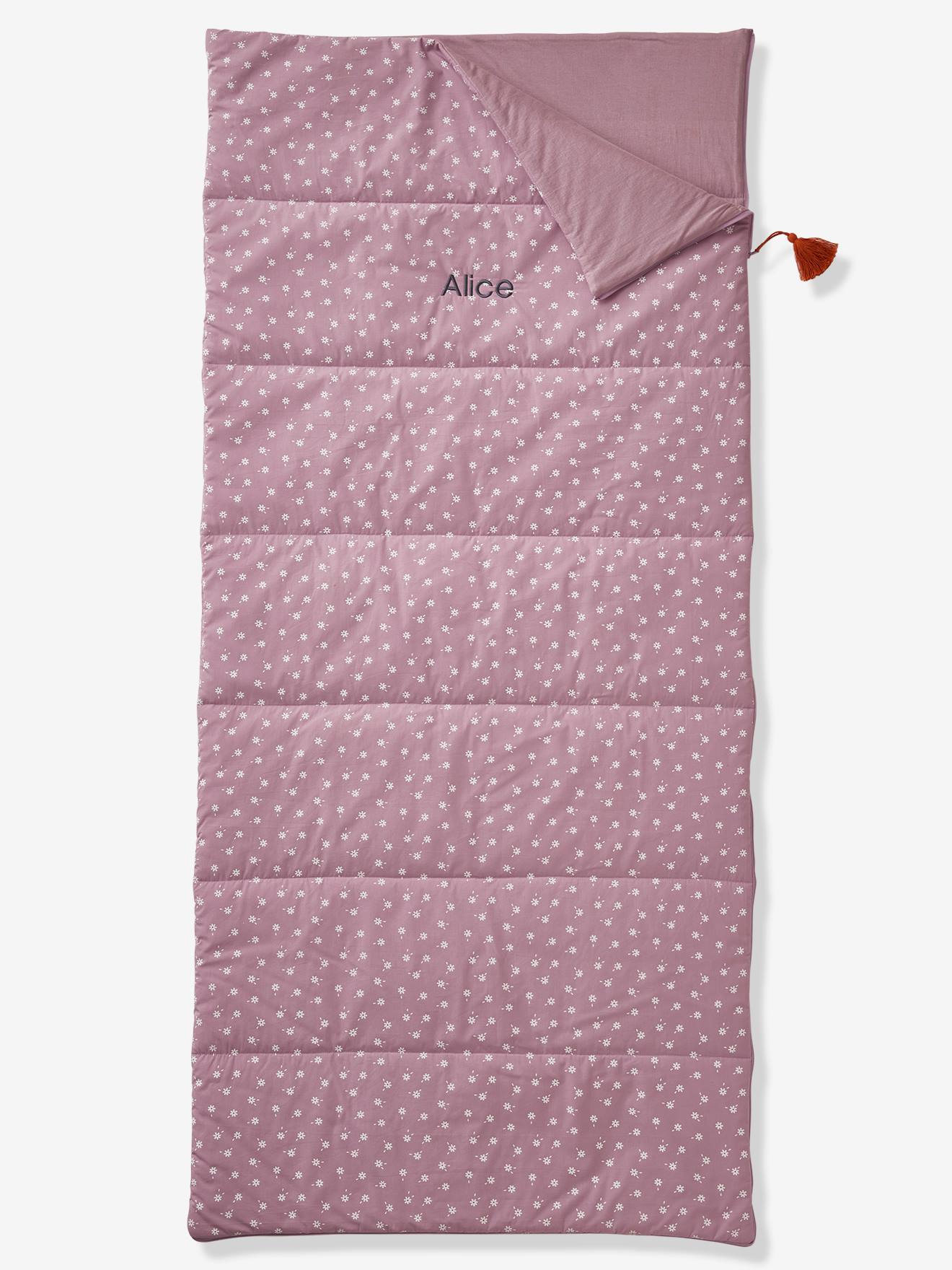 Sac de couchage personnalisable Marguerites violet