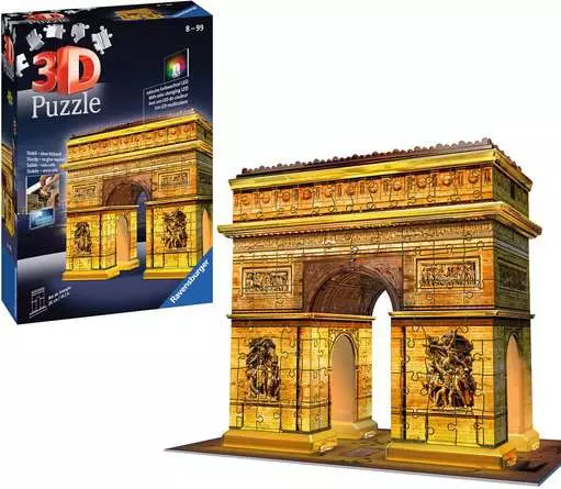 Ravensburger Triumphbogen bei Nacht