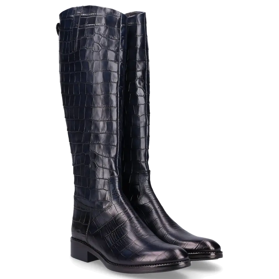 EN AVANT - Stiefel 920-19 Kalbsleder - blau