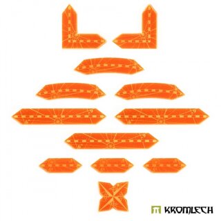 Imperial Deployment Zone Markers Set - Orange