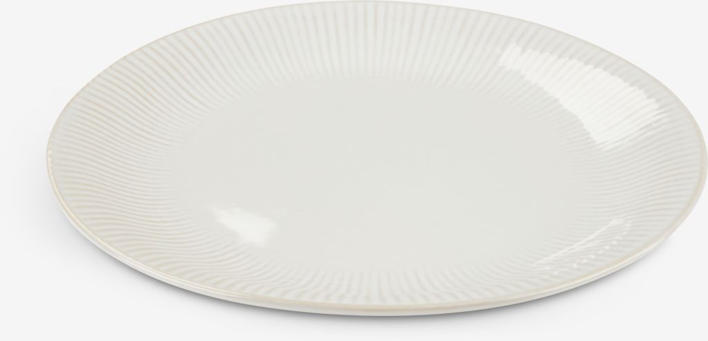 Talerz STEFFEN Ø27cm ceramiczny biały