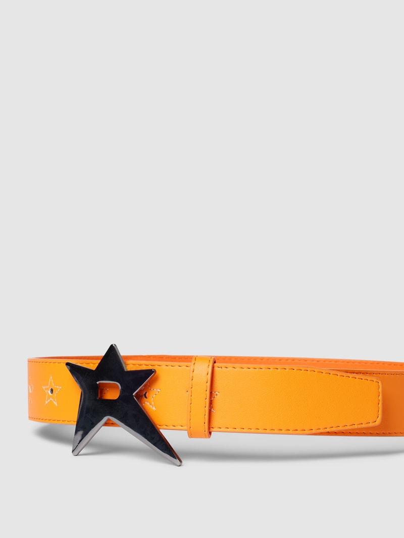 Gürtel mit Pinschließe in orange