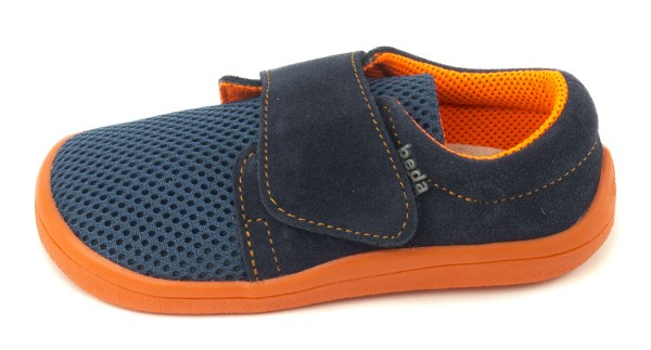 beda ~ LowCut Leder & Mesh ~ Mandarine