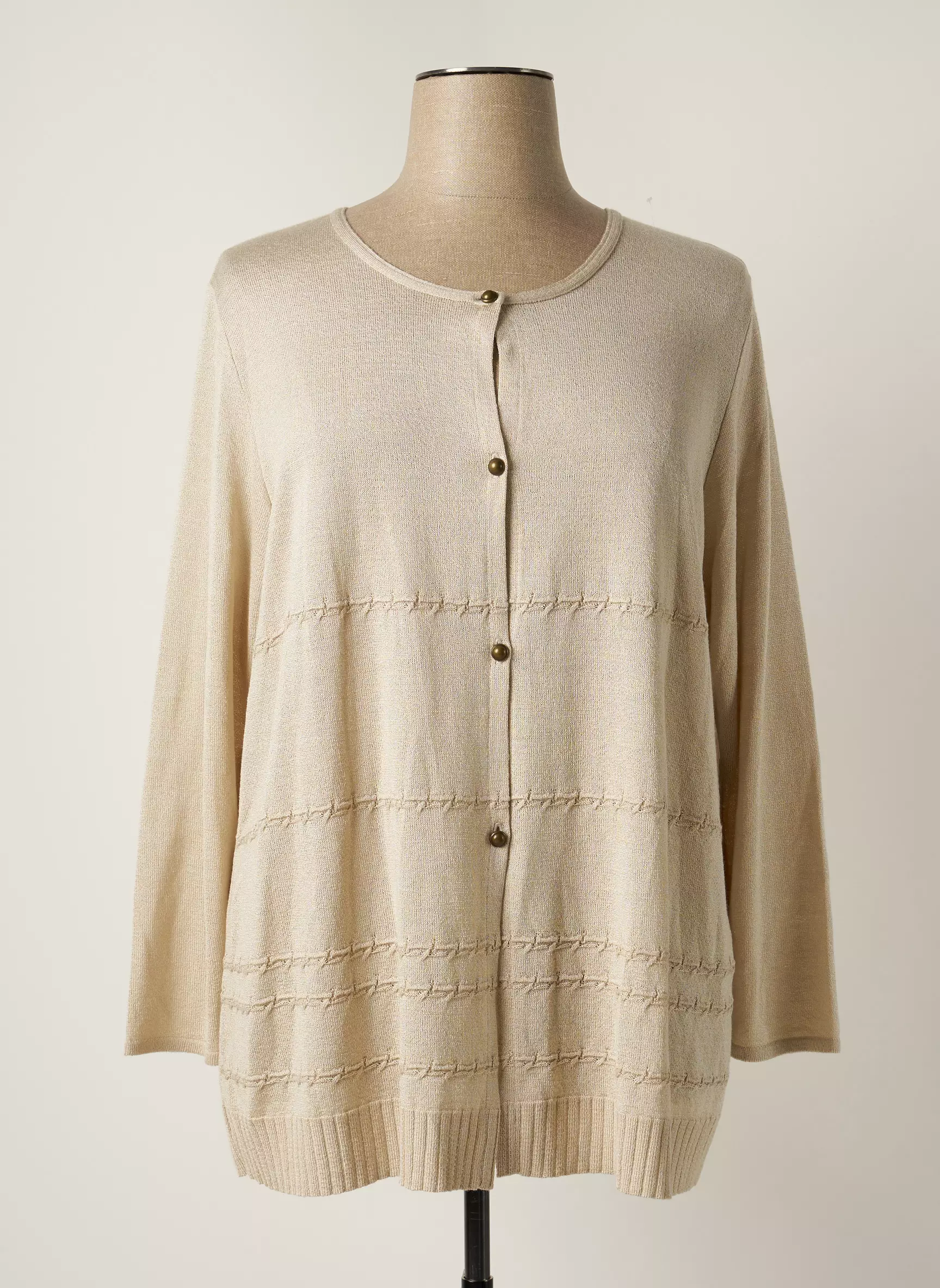 Telmail Cardigans Femme couleur beige