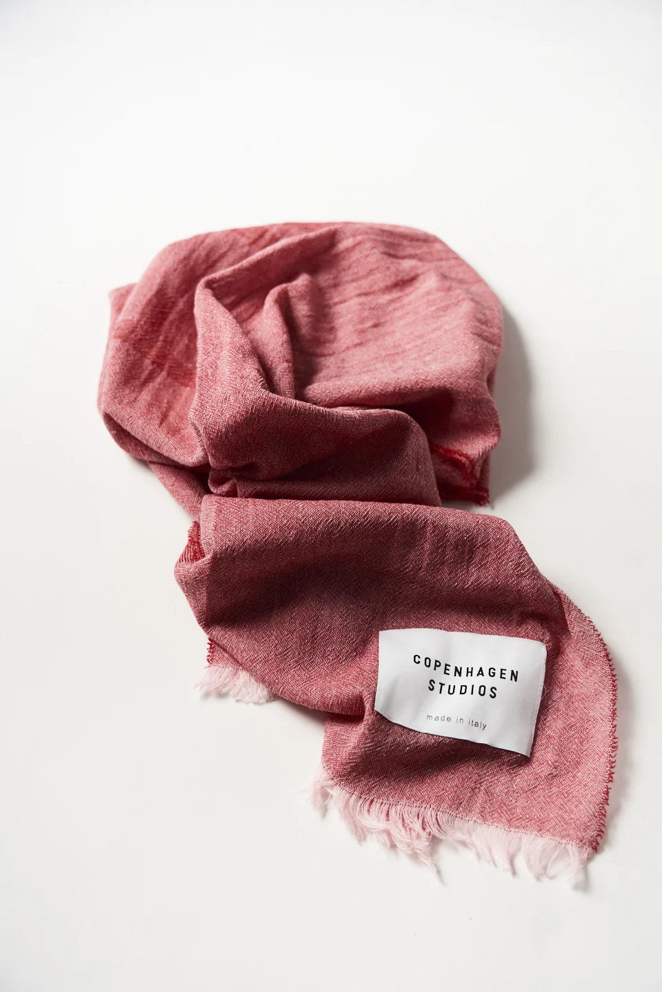 CPH SHAWL 8 cotton mix rose/red