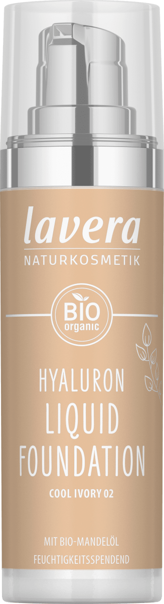 Foundation Hyaluron Liquid 02 Cool Ivory, 30 ml