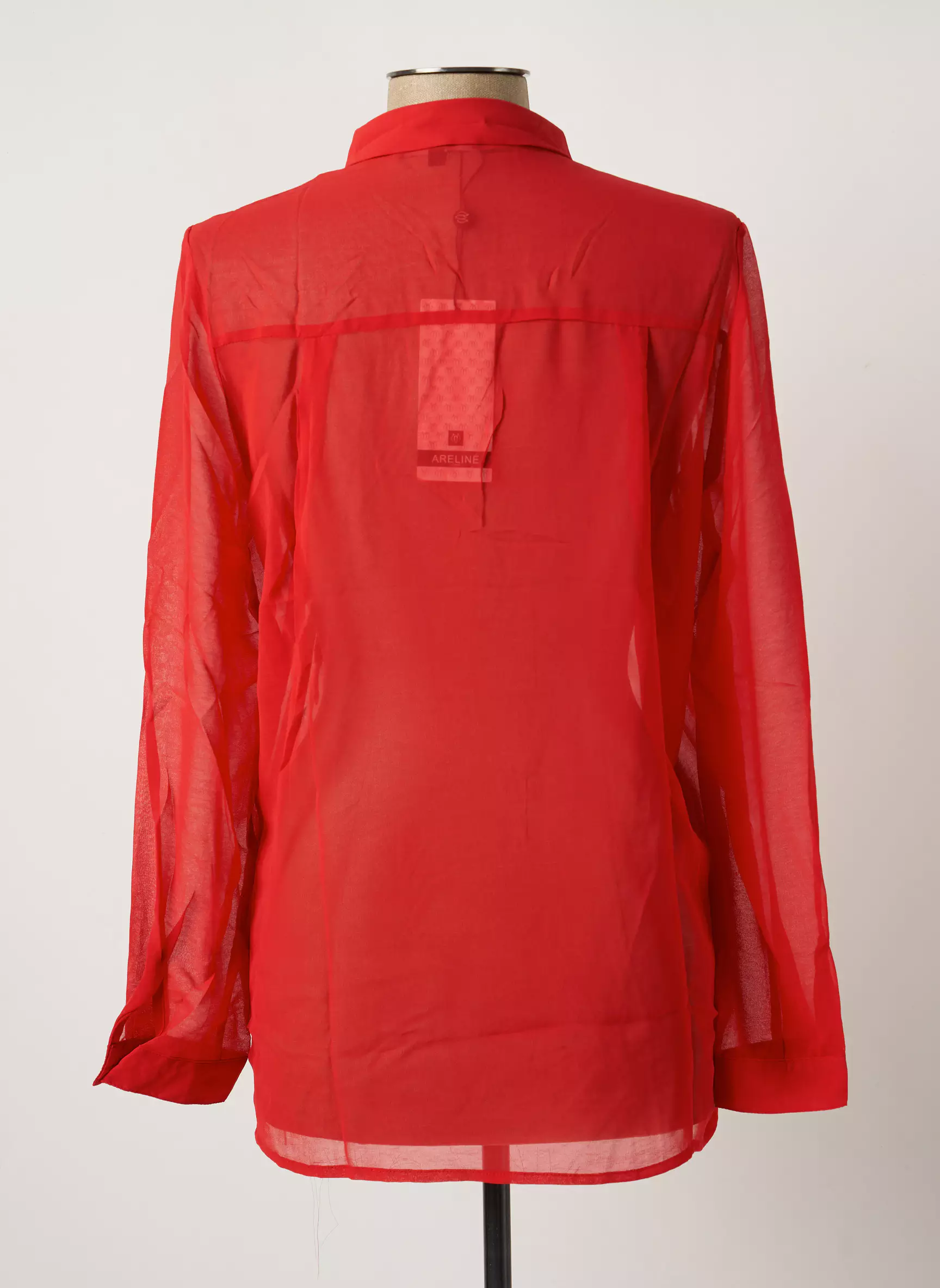 Areline Chemisiers Femme couleur rouge
