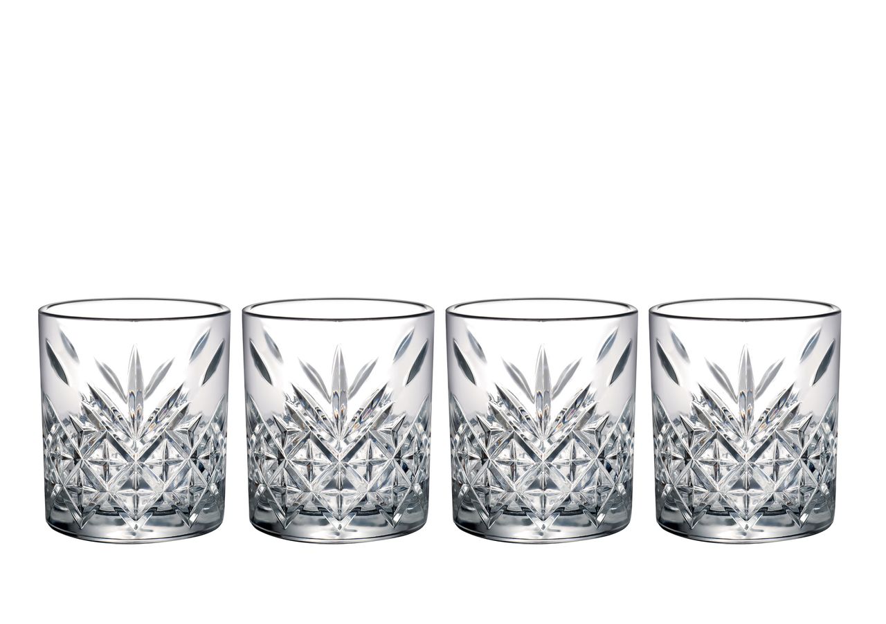Mäser Serie Timeless, 4 teiliges Whiskybecher Set