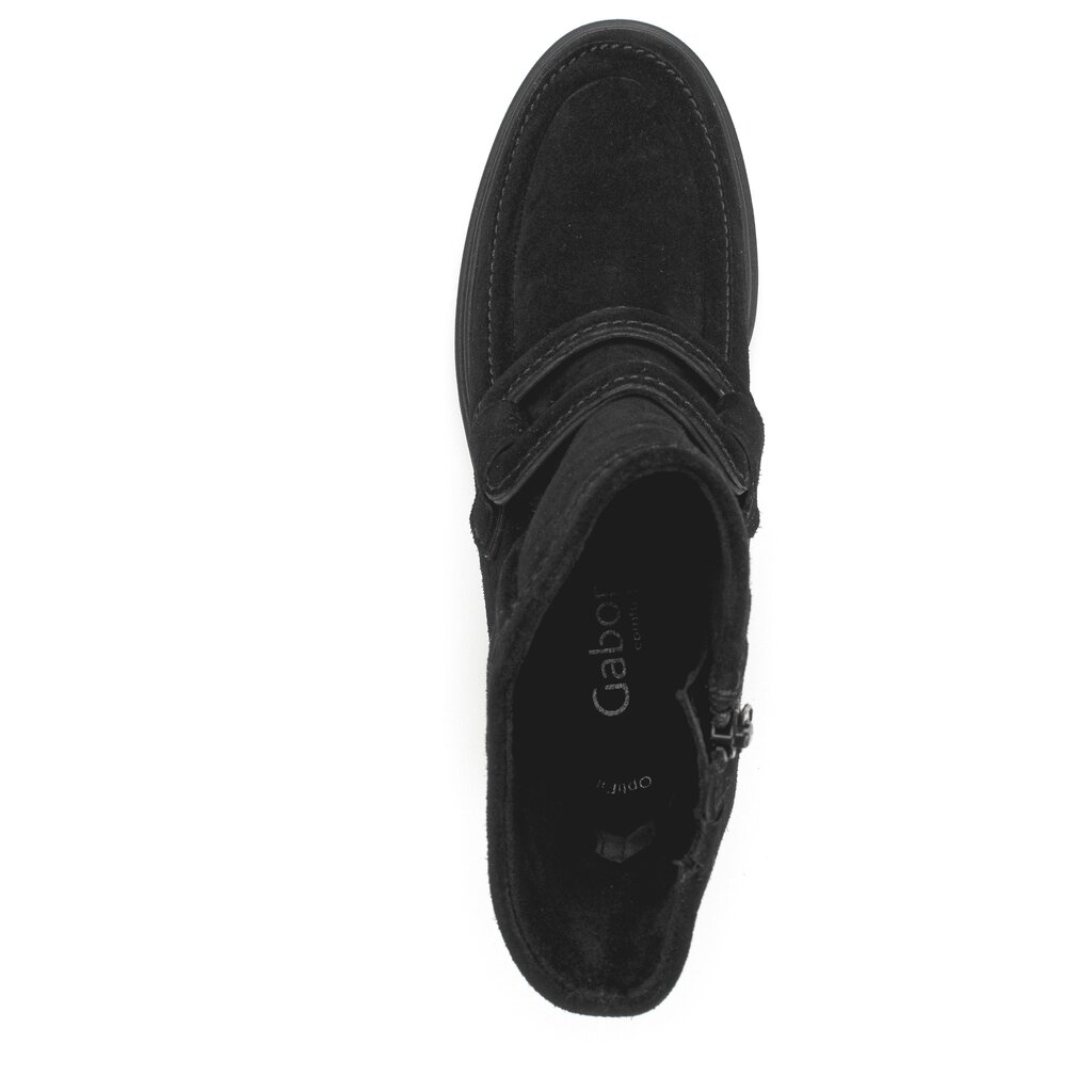 Gabor comfort Sportliche Stiefelette schwarz