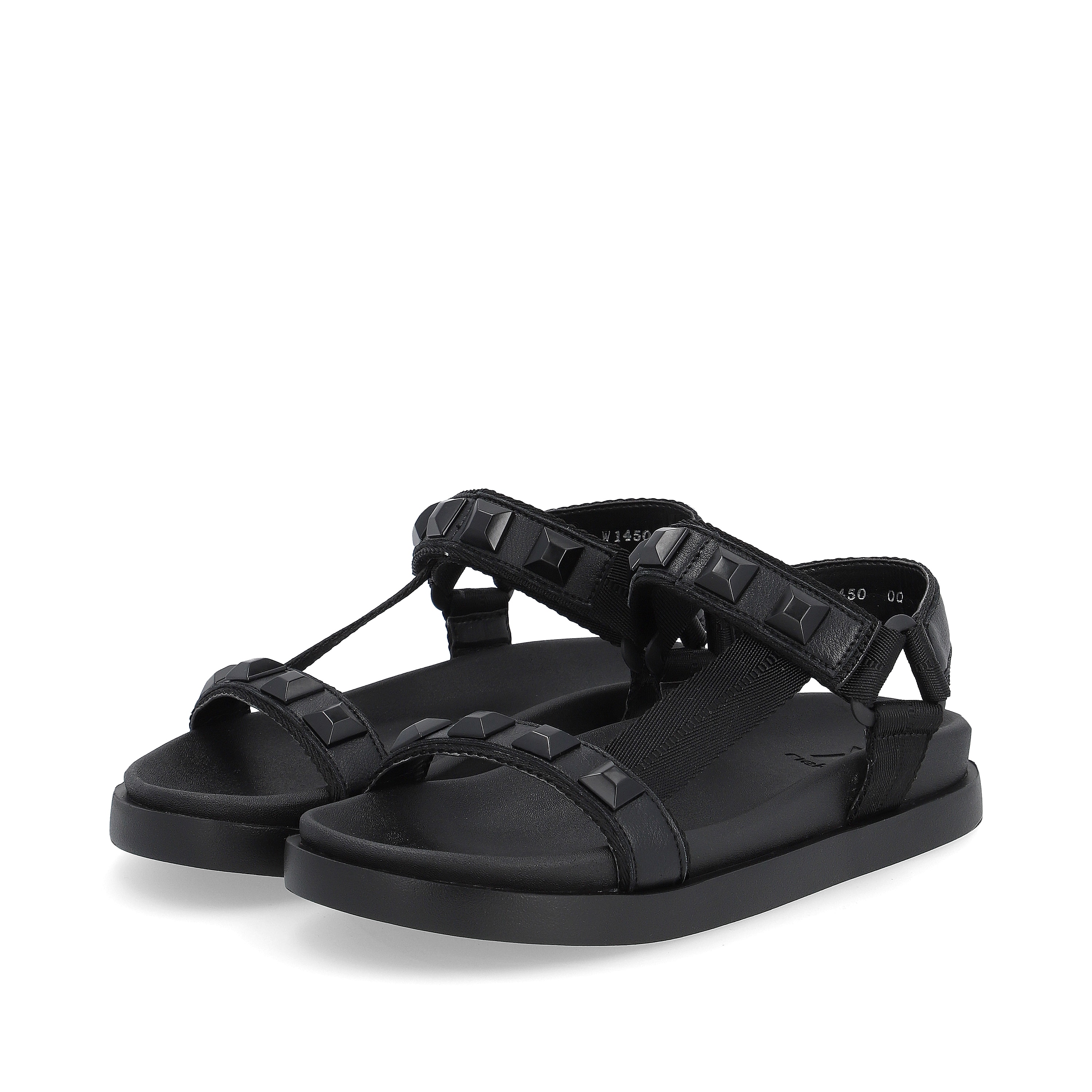Rieker Damen Trekkingsandalen deep black
