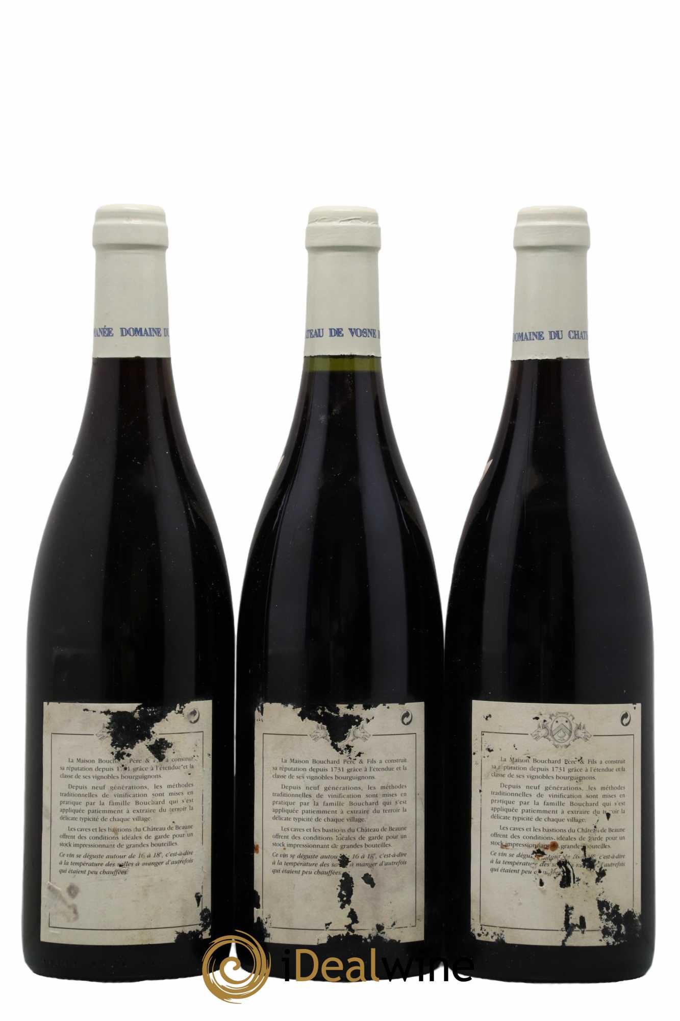 Vosne-Romanée Comte Liger-Belair (Domaine du)  1997 - Lot de 3 Bouteilles