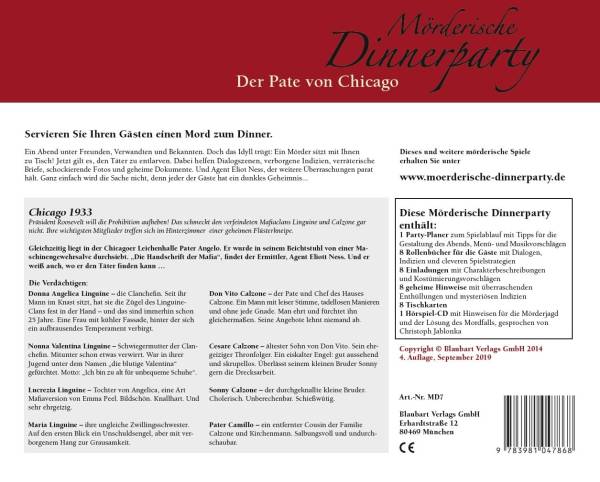 Mörderische Dinnerparty: Der Pate von Chicago