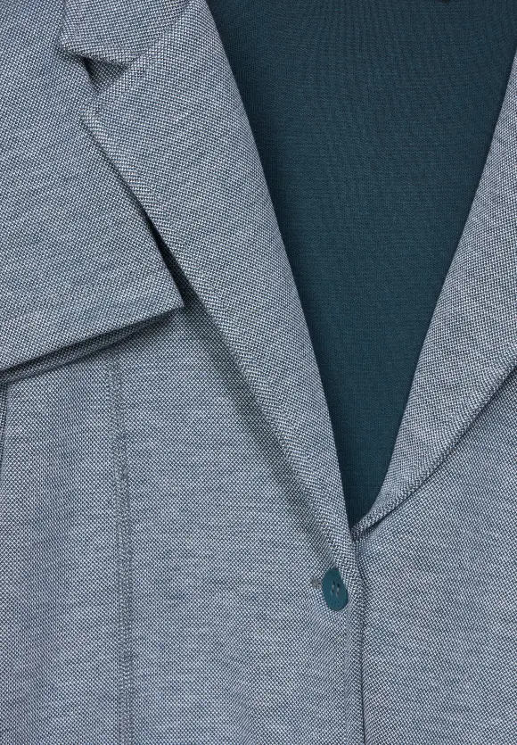 CECIL Sweatblazer in Piqué