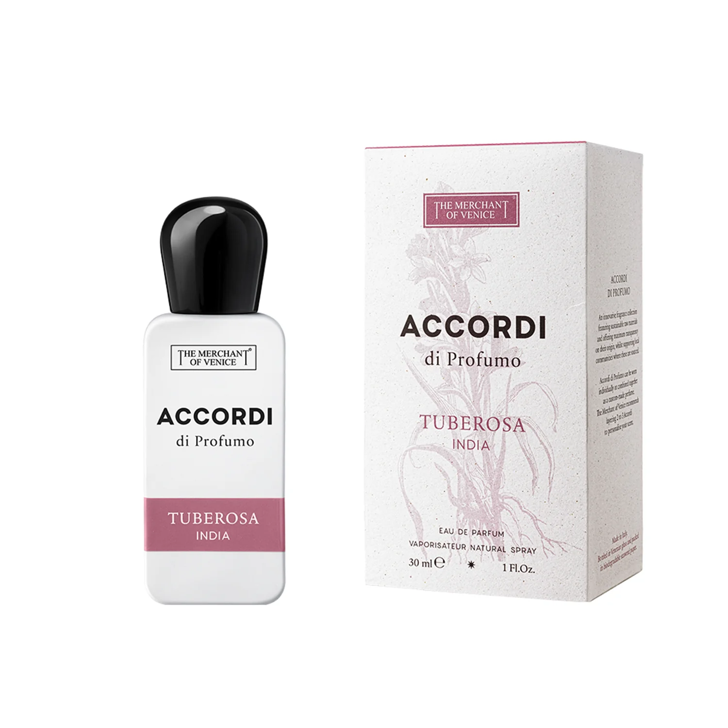 Tuberose India Perfume Accords - Eau de Parfum, Unisex Eau de Parfum