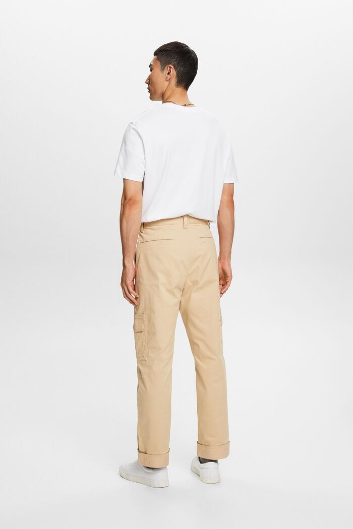 Cargohose mit Umschlagsaum