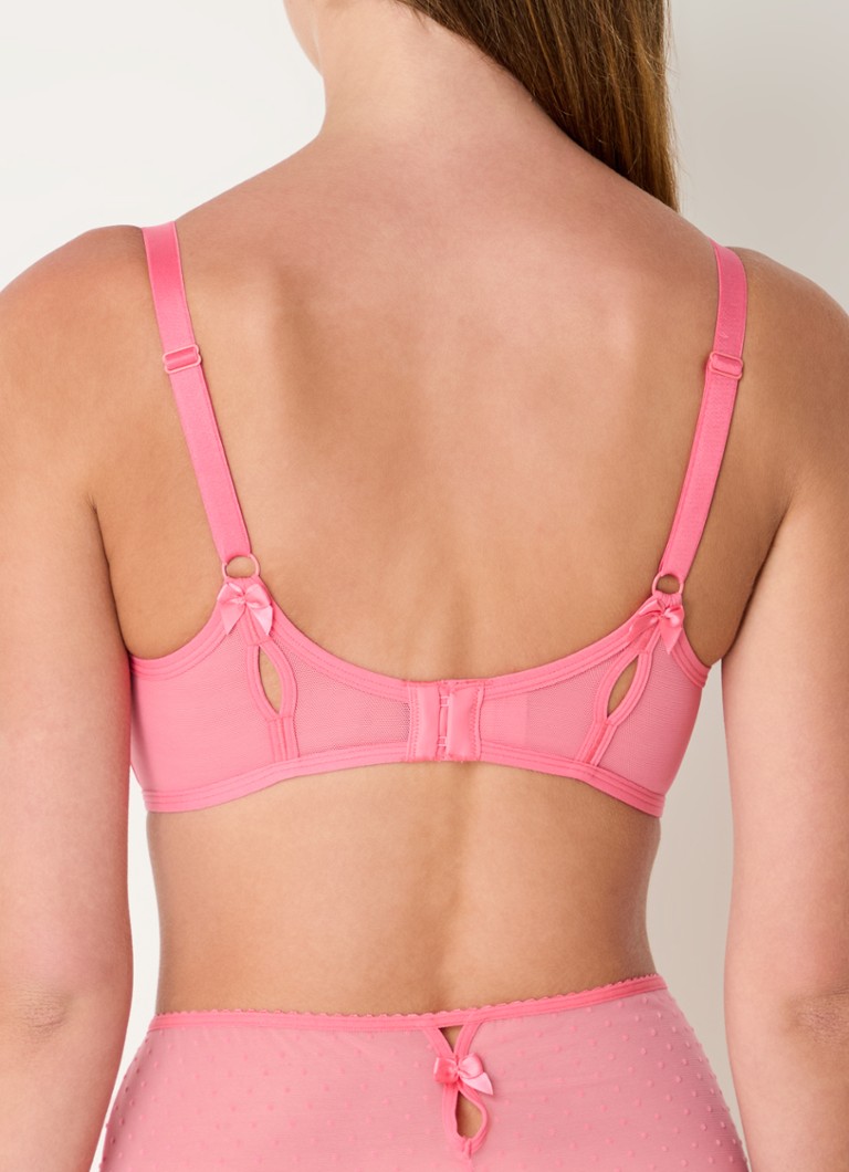 Sutien Balconette din plasă Marlies Dekkers Peekaboo