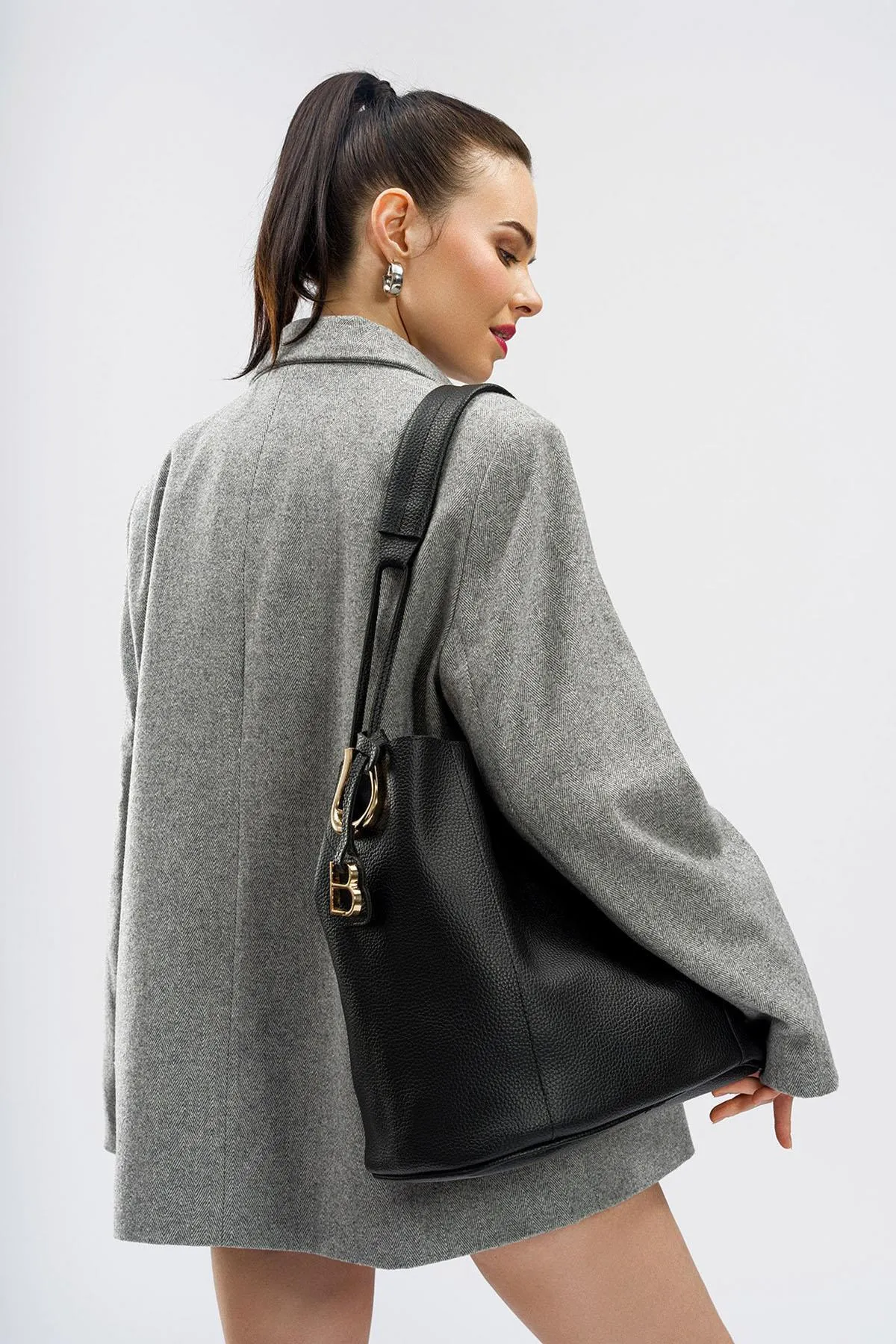 Lucky Bees  Damen Hand- und Schultertasche mit Innengeldbörse