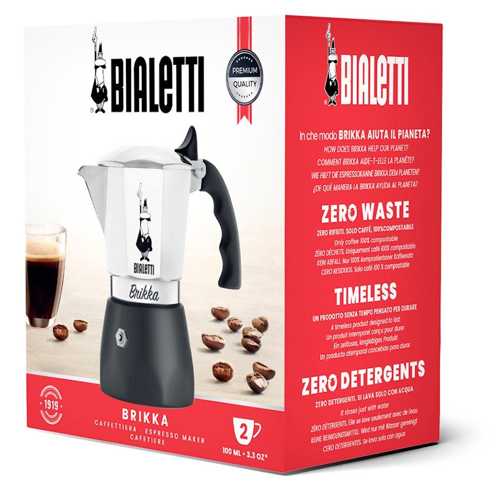 BIALETTI Espressokocher New Brikka 2020